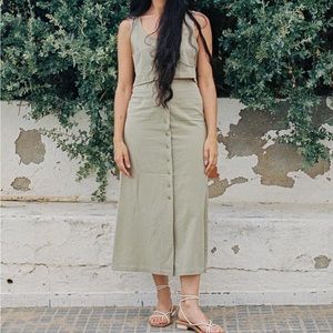 Ozma Charlie Top and Lana Skirt Set Nettle